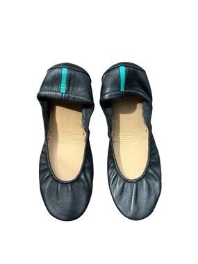 Tieks By Gavrieli Black Leather Ballet Flats – Size 9